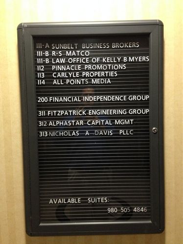 Carolina Financial Center: 19520 W Catawba Ave, Cornelius, NC 28031